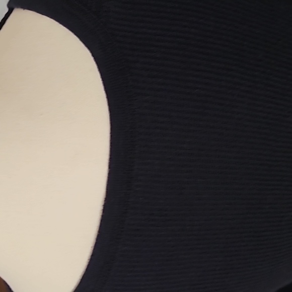 Live Life by Sanctuary Black Woman's Size Small ribbed long sleeved shirt - Picture 5 of 6